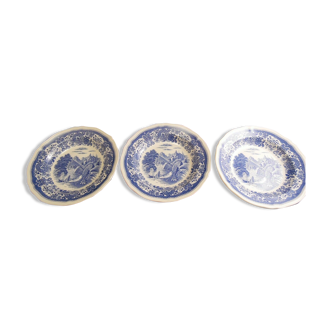 Service de 3 assiettes creuses en faience de Villeroy et Boch modèle Burgenland