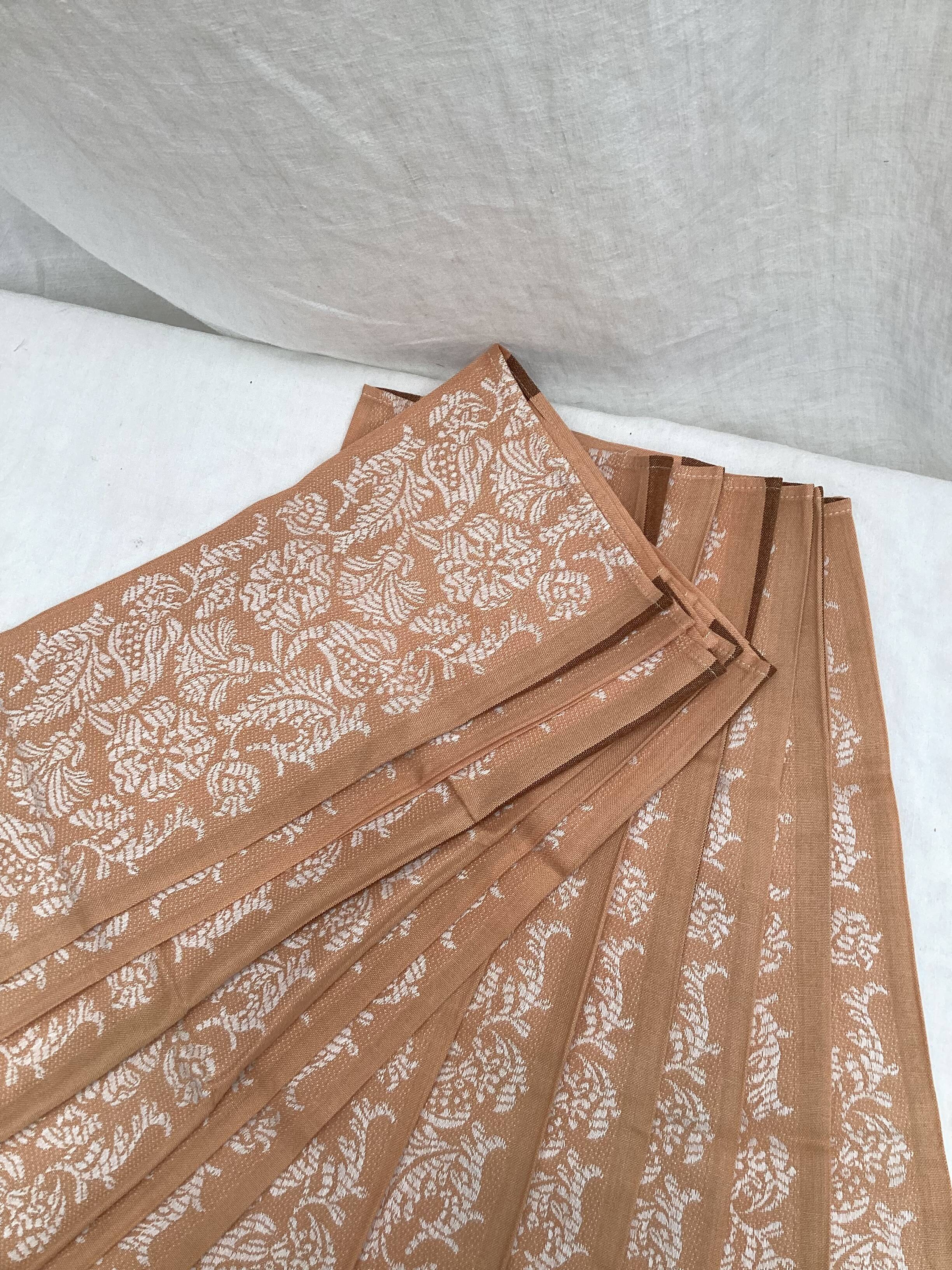 Set of twelve cotton / linen vintage towels
