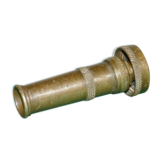 Old watering lance adjustable brass garden