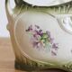 Small jardinière vase in art nouveau majolica.