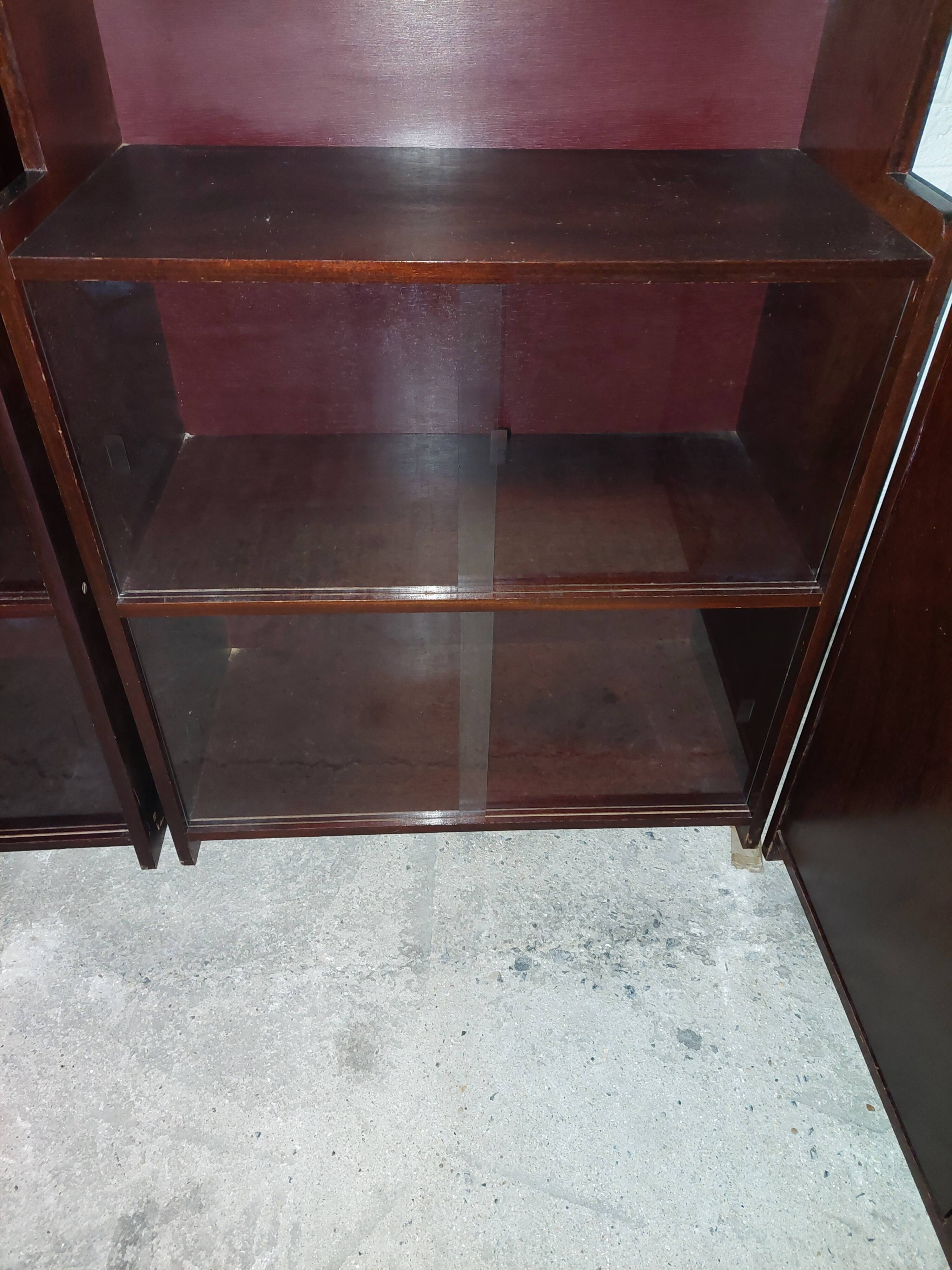 Modular showcase bookcase vintage used