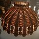 Hanging lamp 60s rattan