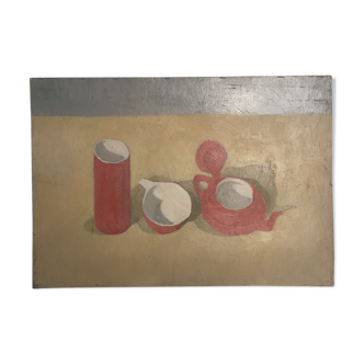 Still life in the dishes