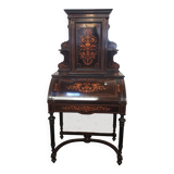 Napoleon III happiness of the day desk in blackened wood