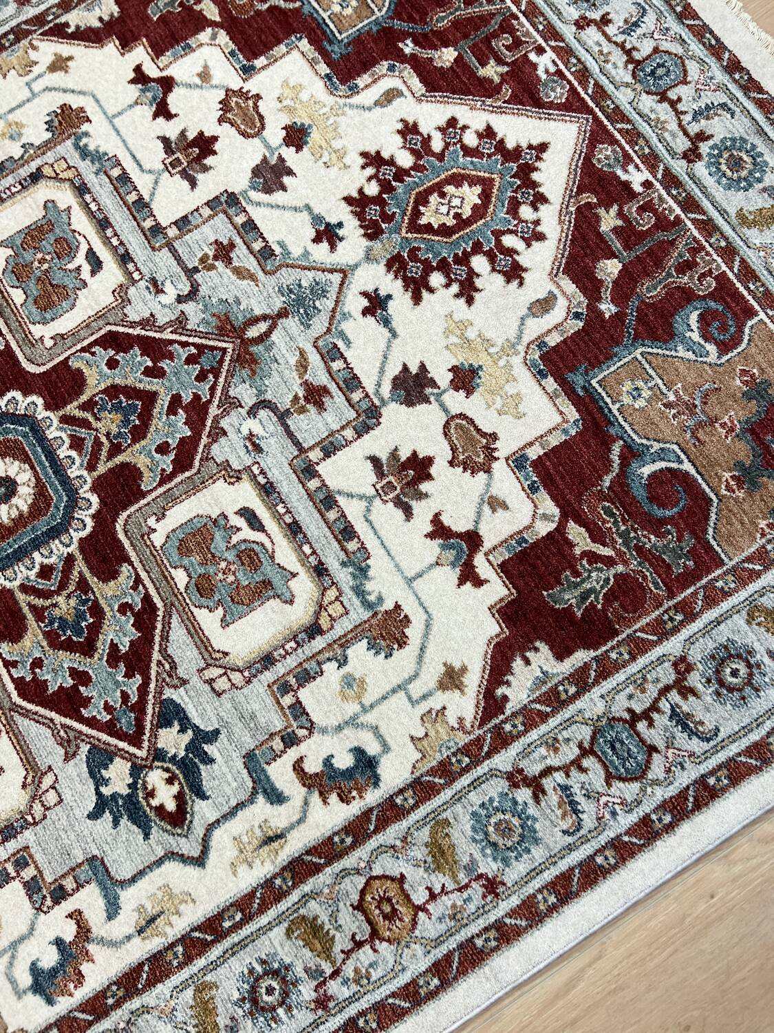 Vintage style living room rug 160 x 230 cm new