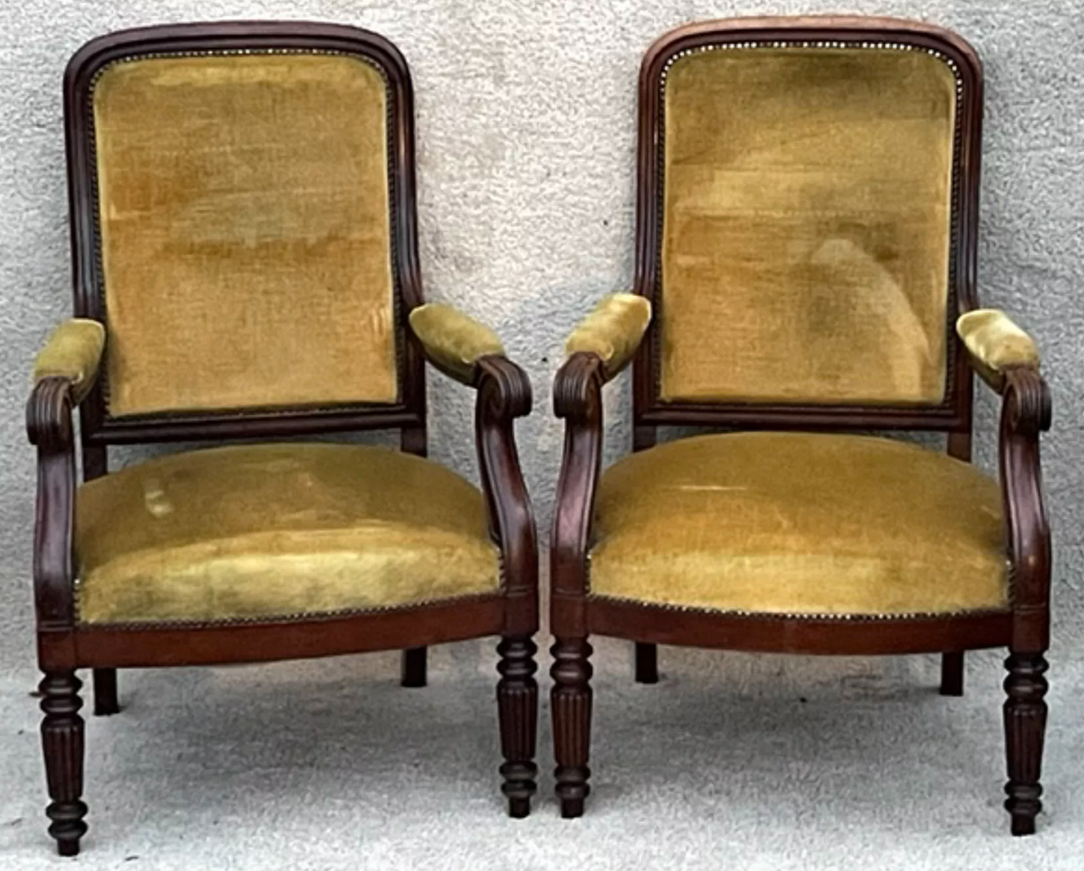 Paire de fauteuils