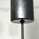 Lámpara de techo " Voghera" de cristal. Italia, 1970s.