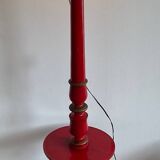 Wooden floor lamp base from the 60s