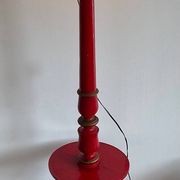 Pied de lampadaire en bois des années 60