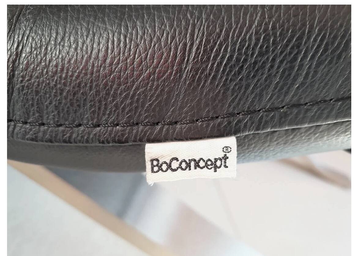 Lounge Chair Pavia BoConcept en Cuir 82×63×160 cm