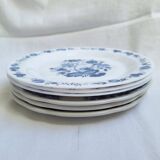 Vintage blue dinner plates
