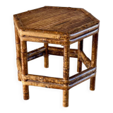 Vintage bamboo coffee table