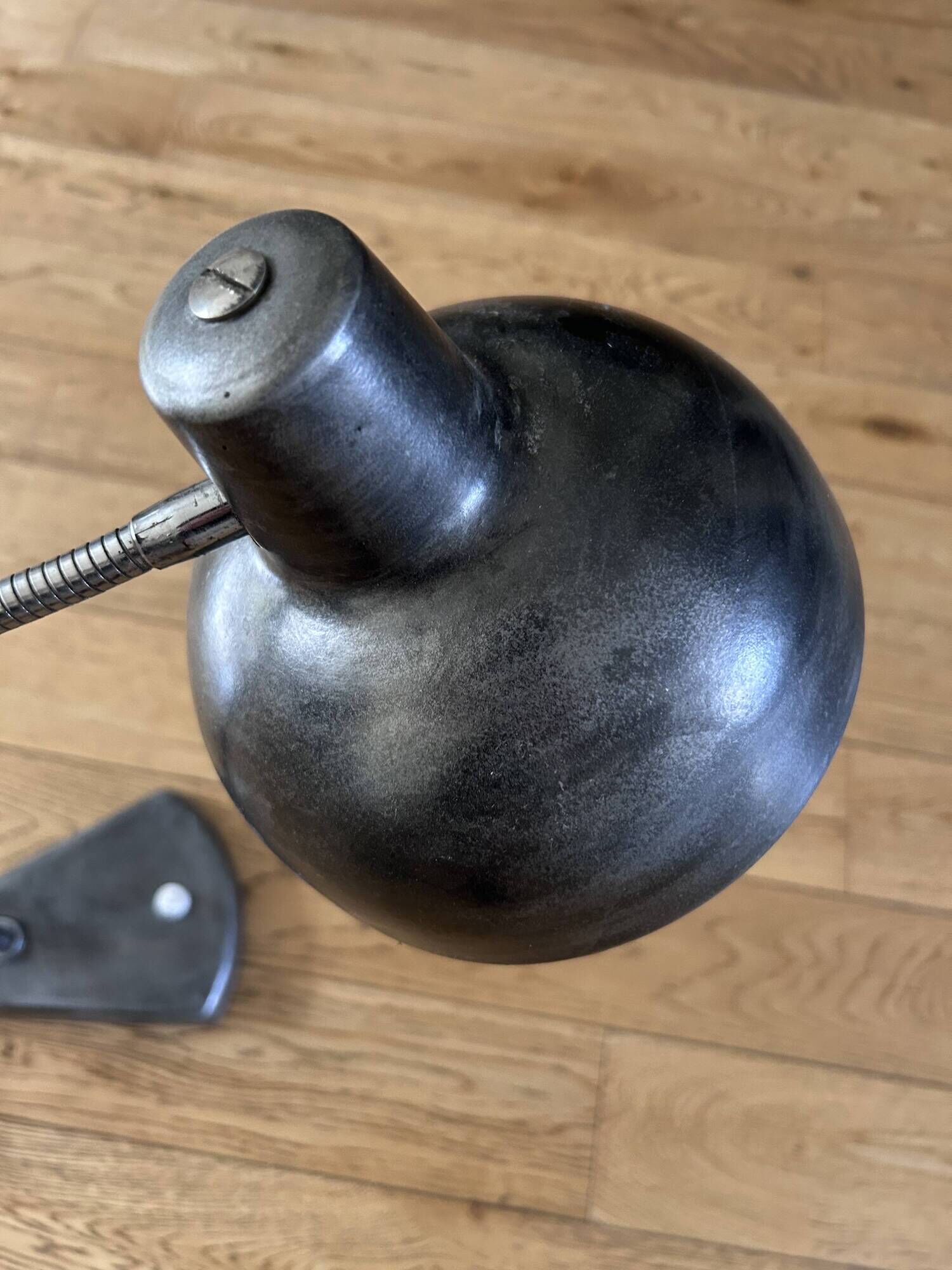 Vintage style desk lamp adher / Aluminor