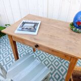 Old wooden desk