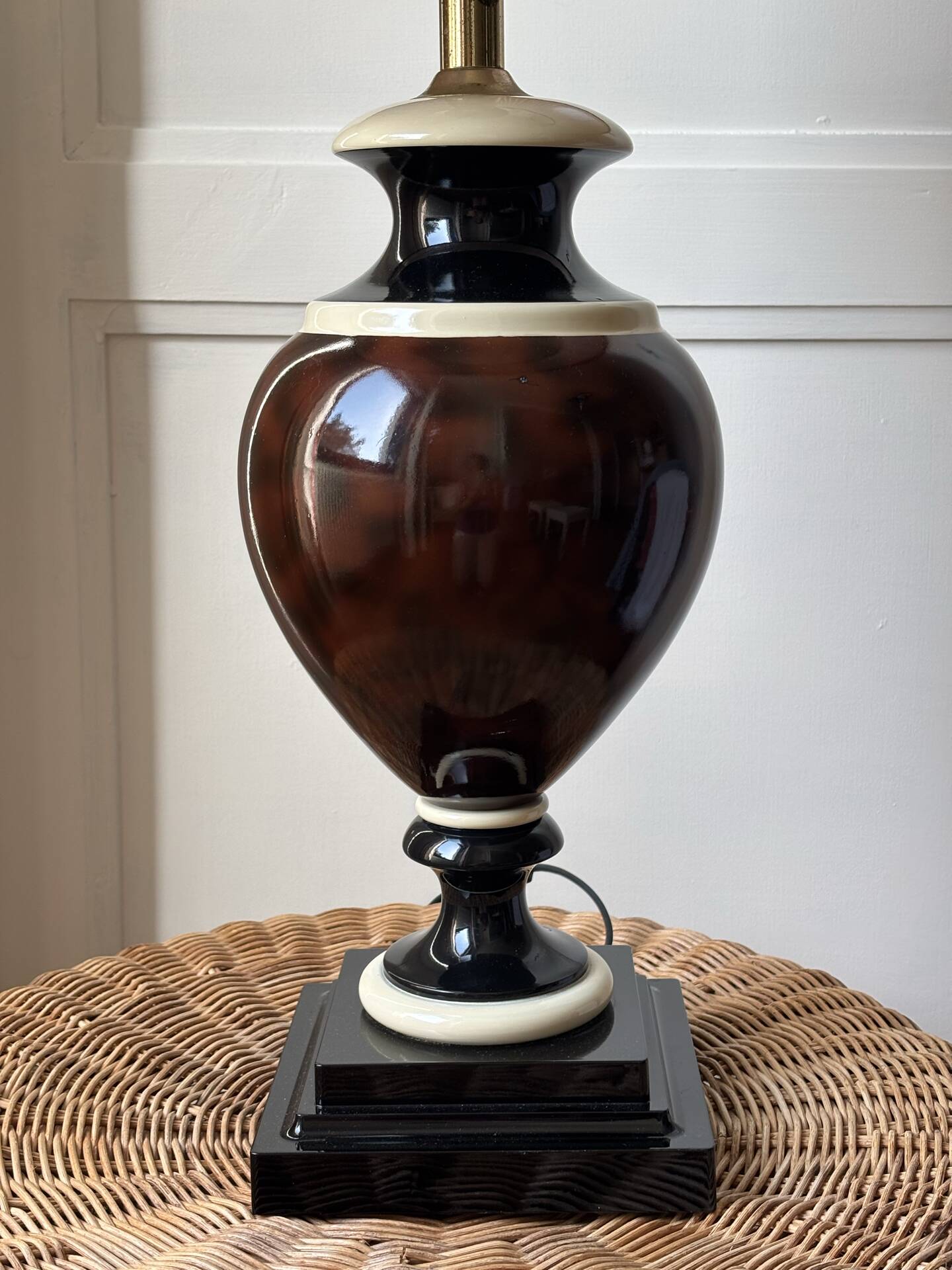 Vintage ceramic lamp base