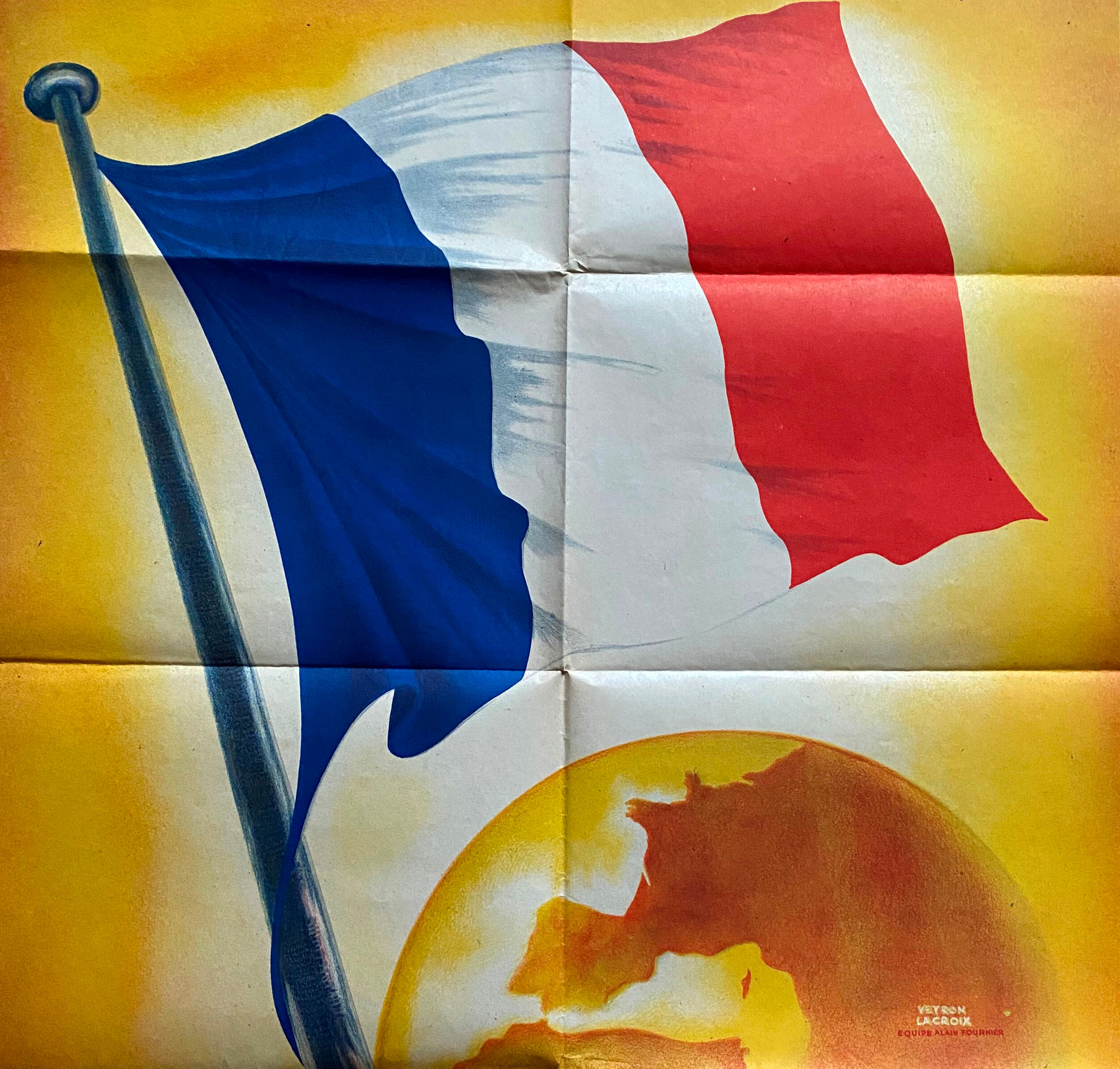 Original poster "Engage, re-engage in the Army" 60x78cm 1939