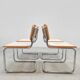 Cesca chairs by Marcel Breuer for Thonet, Italy 1980