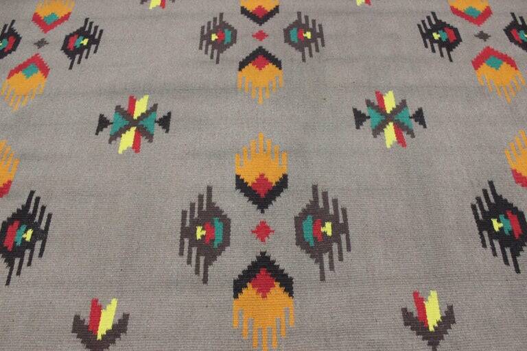 Big Indian Style Kilim Rug or Carpet, 1960s