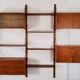 Modular Scandinavian wall shelf – Danish design from the 1970s