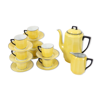 Art deco 8 cup coffee service