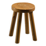Stool by Charlotte Perriand for Les Arcs 1600, circa 1965