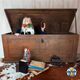Very large antique wooden trunk (clearance price) treasure chest