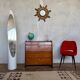 Vintage Scandinavian look shoe cabinet