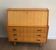Secretary in Sycamore with Bronze Handles, French Work