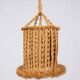 Macramé suspension, Audoux and Minet style, France, 1960s