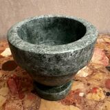 Art Deco period green marble bowl / catchall