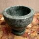 Art Deco period green marble bowl / catchall