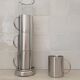 4 Grandes Tasses en inox et son support métallique