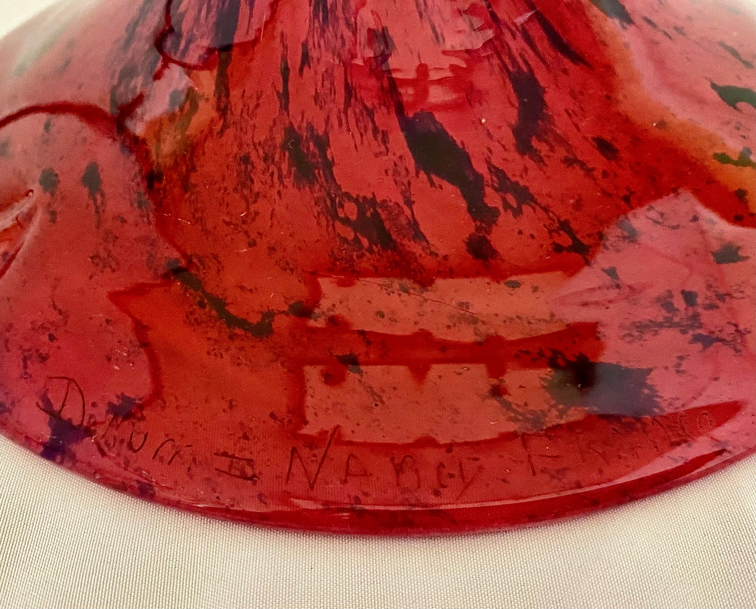 Foot of lamp daum cross of lorraine France Daum nancy france