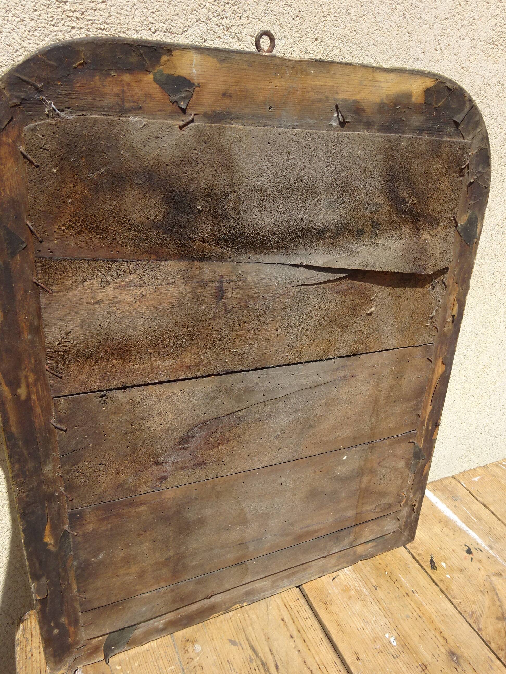 Old Louis Philippe mirror 45 x 54 cm