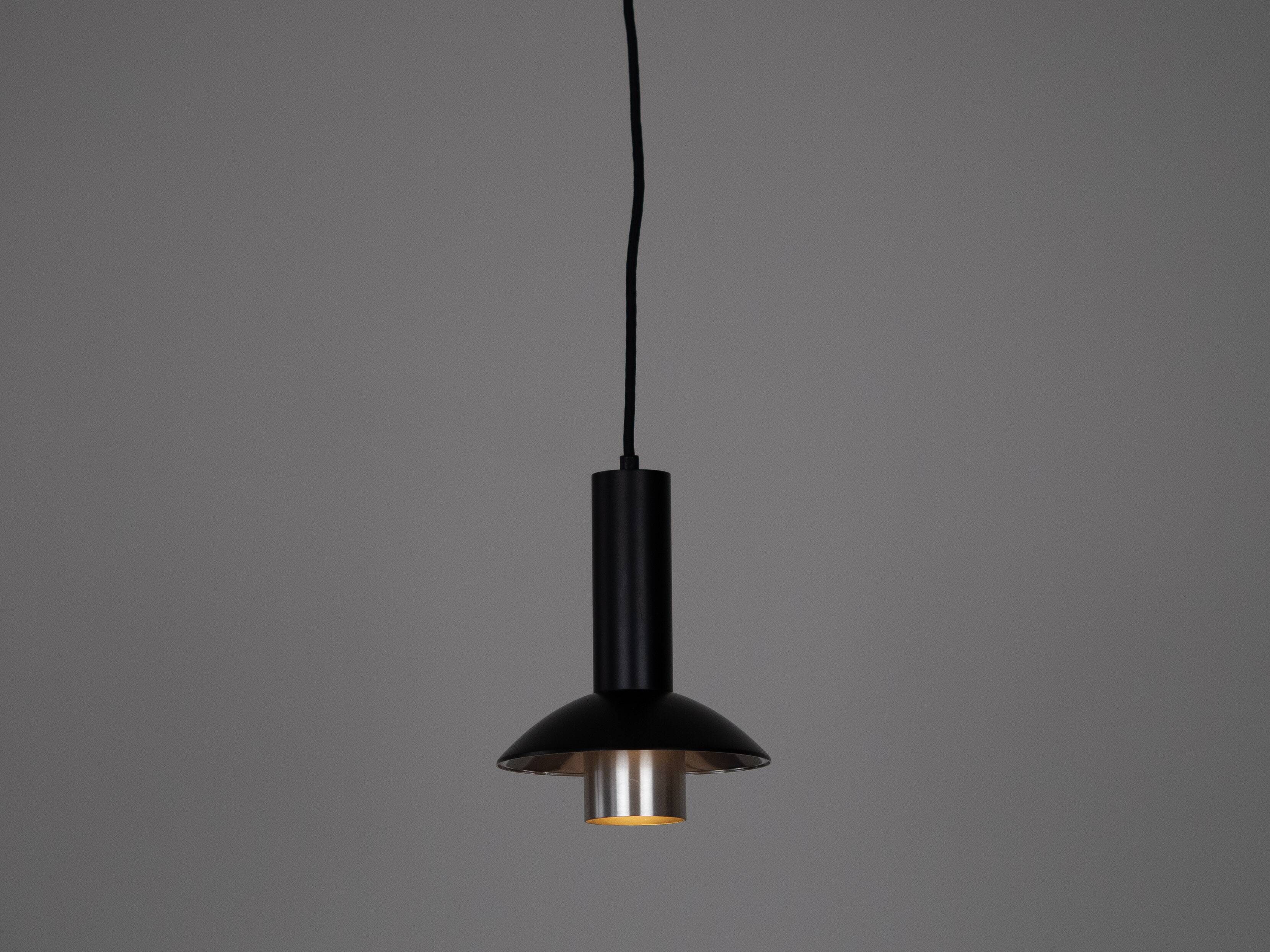 Pair of 2 Danish vintage pendant lamp Louise by Louis Poulsen, 1970s