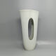1970s Vase en céramique aqua verte. Fabriqué en Italie