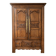 Armoire normande ancienne en bois sculpté 1886