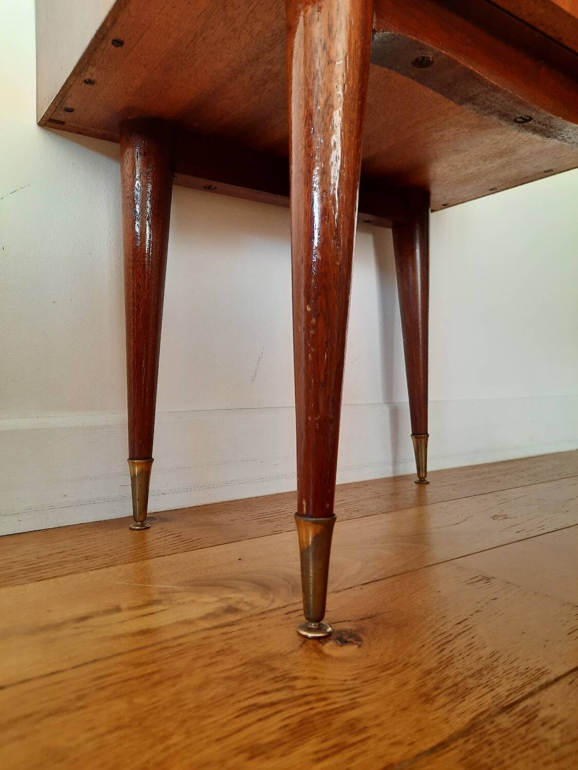 Petit meuble- chevet bois vintage
