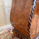 Swiss style marquetry commode – Carrara marble top