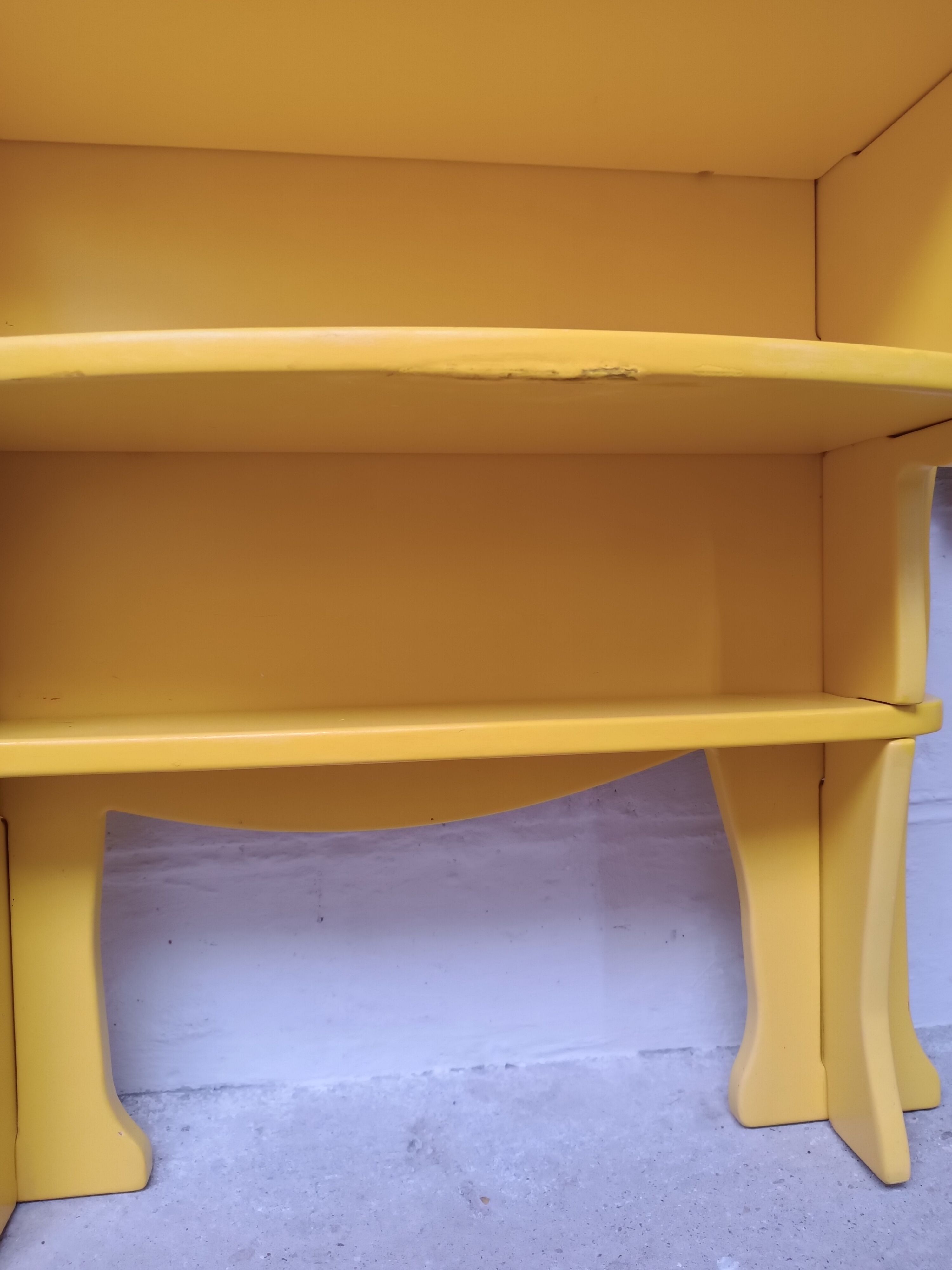 Habitat elephant wood bookcase 1980