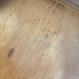 2 burgundy Art Deco chairs