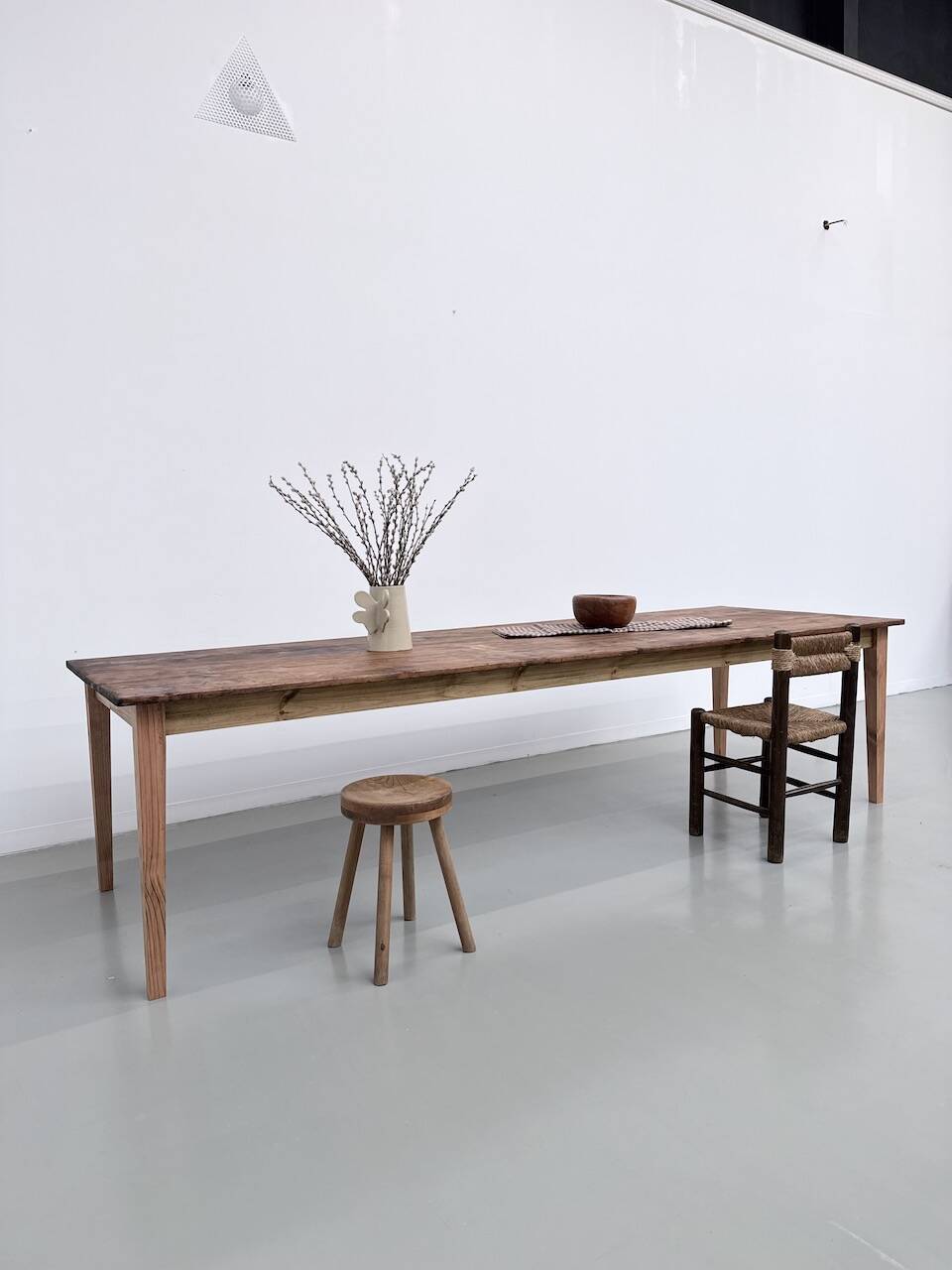 1950 pine farmhouse table 3m XL