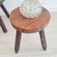 Wooden tripod stool - antique shepherd's stool