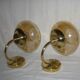 pair of wall lights from the 1970s