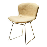 Harry bertoia 'side chair' chrome metal chair