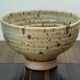 Pyrite stone bowl signed by Gustave Tiffoche – vintage French ceramics from the 70s.
