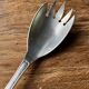Silver-plated salad cutlery with laurel decoration in the Louis XVI style L27