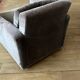 Fauteuil chester habitat velours prune