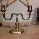 Pair of brass candlesticks