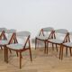 Model 31 Dining Chairs by Kai Kristiansen for Schou Andersen, Denmark, 1960